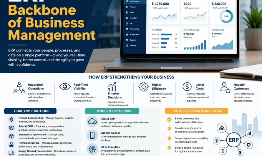 ERP as the Backbone of Business Management